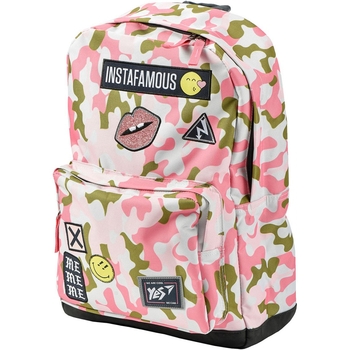 Рюкзак молодежный Yes T-67 Smiley World Military girl (558280) - Pampik