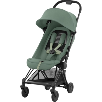 Прогулянкова коляска Cybex Coya Matt Black Leaf Green (522004355) - Pampik - 3