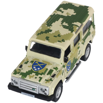 Автомодель TechnoDrive Land Rover Defender Шеврони Героїв Оперативне командування "Схід" (250396UM) - Pampik
