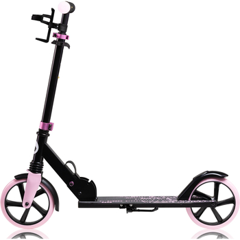 Самокат Lionelo Luca Black Carbon Pink - Pampik - 2