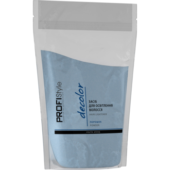 Засіб для освітлення волосся ProfiStyle Decolor Hair Lightener Ультра Блонд порошок 500 г - Pampik