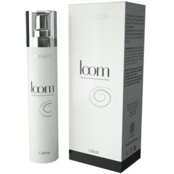 Крем для обличчя Bioearth Loom Snail Secretion Light Face Cream з екстрактом слизу равлика 50 мл - Pampik