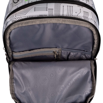 Рюкзак Yes S-52 Ergo Cyberlife, сіро-чорний (559568) - Pampik - 10