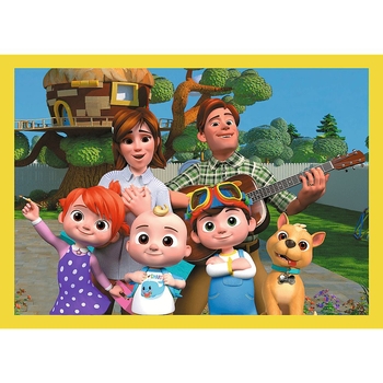 Пазлы Trefl 4 в 1 Знакомство с героями Кокомелон - Pampik - 2