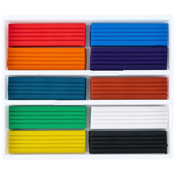 Пластилин восковой Kite Classic 10 цветов 200 г (K-084) - Pampik - 2