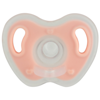 Силіконова класична пустушка Baby Team, рожевий (3055) - Pampik