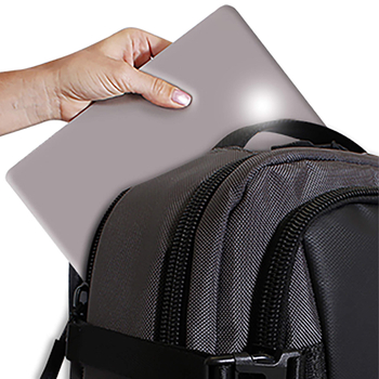 Сумка-рюкзак Swissbrand Houston 21 Grey (SWB_BL21HOU603U) - Pampik - 6