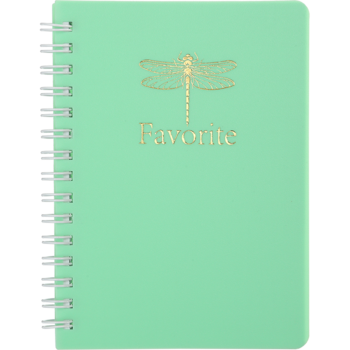 Тетрадь для записей Buromax Favourite Pastel А6 в клетку 80 листов мятная (BM.24652154-38) - Pampik