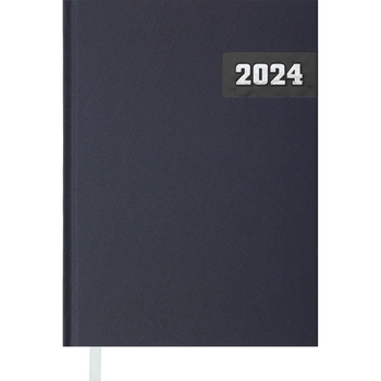 Ежедневник датированный Buromax Manly 2024 A5 синий (BM.2188-02) - Pampik