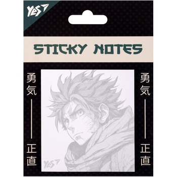 Бумага для заметок Yes Anime boy фигурная 40 листов (170405) - Pampik
