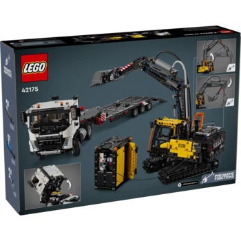 Конструктор LEGO Technic Грузовик Volvo FMX и Электрический экскаватор, 2274 детали (42175) - Pampik - 13