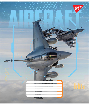 Набір зошитів Yes Aircraft А5, в клітинку, 60 аркушів, 10 шт. (767137) - Pampik - 4