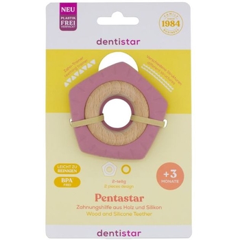 Прорезыватель Dentistar розовый - Pampik - 2