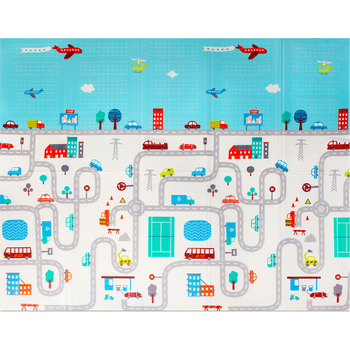 Розвиваючий килимок Lionelo Salma Multicolor (LOE-SALMA MULTICOLOR) - Pampik