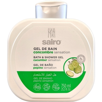 Гель для душу та ванни Sairo Bath & Shower Gel Strawberry Sensation Огірок 750 мл - Pampik