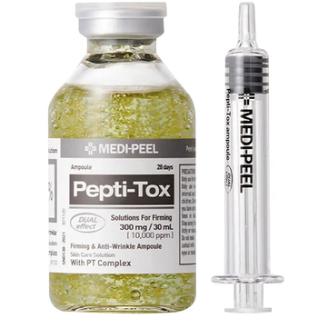 Сироватка для обличчя Medi-Peel Pepti Tox Ampoule пептидна антивікова розгладжуюча 30 мл - Pampik