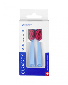 Змінні насадки до дорожнього набору Curaprox 5460 Travel Refill, 2 шт., в асортименті - Pampik - 2