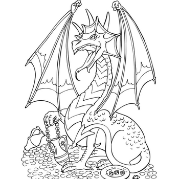 Розмальовка Видавництво Ранок Велика книга розмальовок Воїни та чудовиська (С1736005У) - Pampik - 5