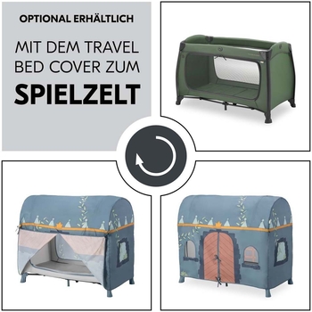 Детский манеж Hauck Play N Relax Dark Green - Pampik - 3