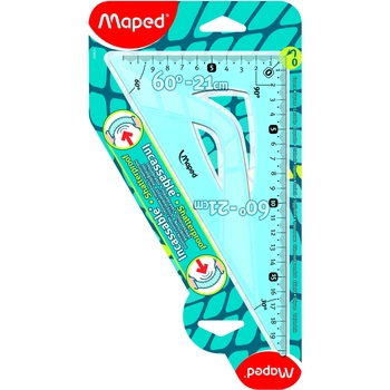 Кутник Maped Unbreakable 60° 21 см в асортименті (MP.244621) - Pampik - 3