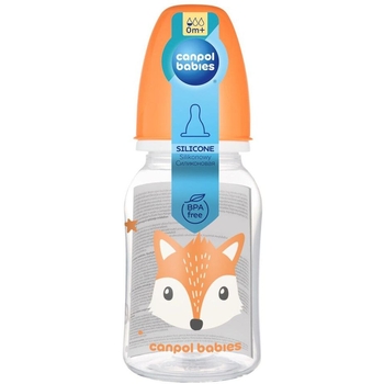 Пляшечка Canpol Babies Cute Animals 120 мл. (11/851_ora) - Pampik - 3
