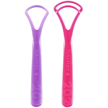 Набір скребків для язика Curaprox з одним лезом + подвійним лезом, в асортименті - Pampik - 3