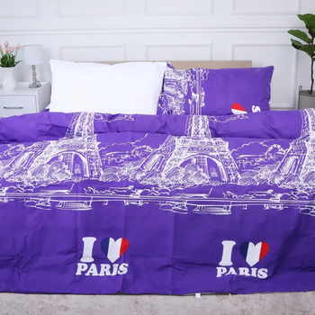 Комплект постельного белья MirSon Ranforce Elite 17-4743 Paris 110 х 140 см - Pampik