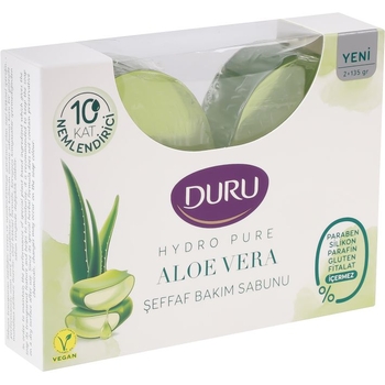 Косметическое мыло Duru Hydro Pure с Алоэ Вера, 270 г (2 шт. х 135 г) - Pampik - 2