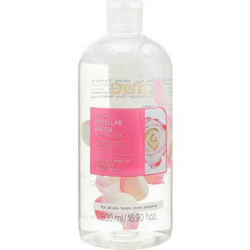 Міцелярна вода Delia Cosmetics Rose Petals Extract Micellar Water 500 мл - Pampik
