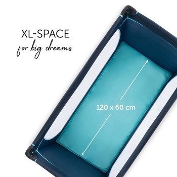 Детский манеж Hauck Dream N Play Plus Navy/Aqua - Pampik - 5