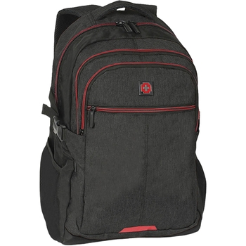 Рюкзак городской Swissbrand Kolding 27 Dark Grey (SWB_Q219BLKOL803U) - Pampik