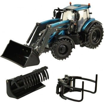 Модель Britains Трактор Valtra з фронтальним навантажувачем 1:32 (43352) - Pampik - 2