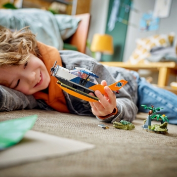 Конструктор LEGO City Водний літак для дослідження джунглів, 177 деталей (60425) - Pampik - 4