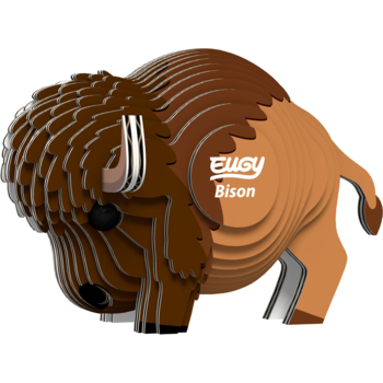 Збірна 3Д модель Eugy Зоопарк Бізон (XEG-045) - Pampik