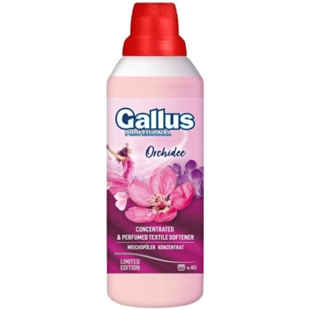 Ополіскувач для тканин Gallus Professional Weichspuler Orchidee Орхідея, 40 прань, 1 л - Pampik