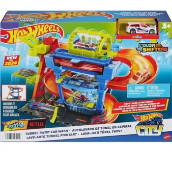 Игровой набор Hot Wheels City Автомойка Безумные виражи (HTN80) - Pampik - 5