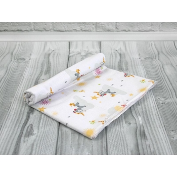 Пелюшка Руно фланель 90х110 см Єдиноріг (204.05_єдиноріг) - Pampik - 2