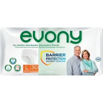 Підгузки-трусики для дорослих Evony 3 Large, 30 шт. - Pampik