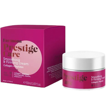 Крем для обличчя Farmona Prestige Care Cryo пом'якшувальний та зміцнювальний день/ніч з колагеном та пептидами 50 мл - Pampik