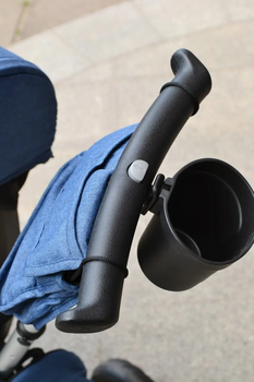 Велосипед складаний триколісний дитячий Qplay Nova+ Rubber Sky Blue (S700-13Nova+SkyBlue) - Pampik - 5