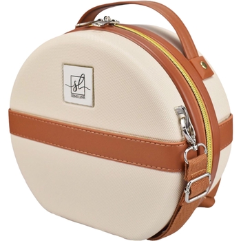 Бьюти-кейс Semi Line 5L Ecru/Brown (T5670-1) - Pampik