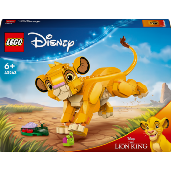 Конструктор LEGO Disney Classic Левеня Сімба, 222 деталі (43243) - Pampik