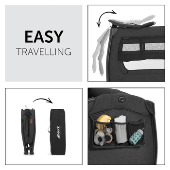 Детский манеж Hauck Play N Relax Melange Black - Pampik - 7