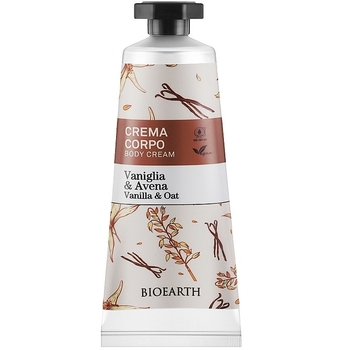 Крем для тела Bioearth Family Vanilla & Oat Body Cream 75 мл - Pampik