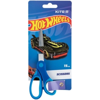 Ножиці дитячі Kite Hot Wheels 15 см (HW24-126) - Pampik