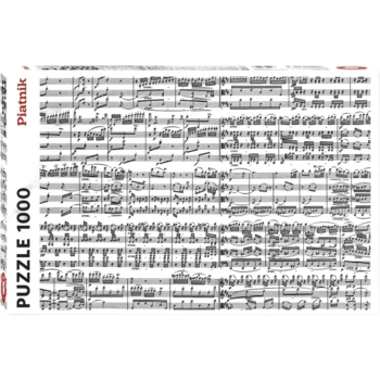 Пазл Piatnik Музыкальные ноты, 1000 элементов (PT-543449) - Pampik