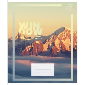 Набор тетрадей ученических Interdruk Nature 2 А5 в линию 60 листов 4 шт. (354556-4) - Pampik