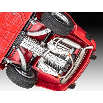 Сборная модель Revell Автомобиль Porsche 911 Carrera 3.2 Targa, уровень 3, масштаб 1:24, 114 деталей (RVL-67689) - Pampik - 10