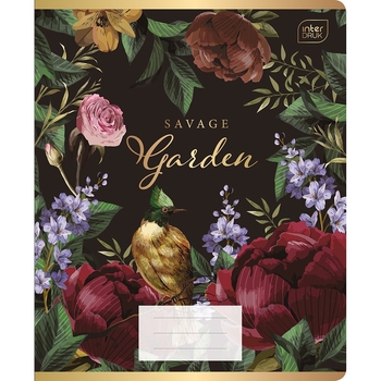 Набор тетрадей ученических Interdruk Botanique 2 А5 в клетку 96 листов 2 шт. (354570-2A) - Pampik