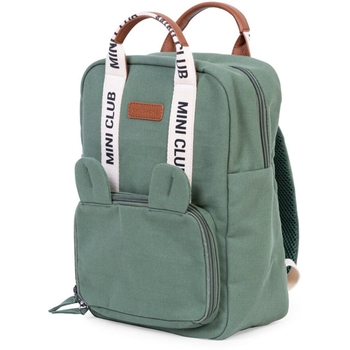 Рюкзак дитячий Childhome Mini Club canvas green (CWKIDSCGR) - Pampik